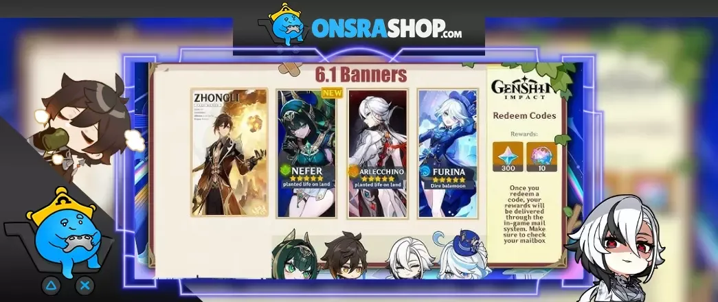 Genshin Impact 6.1 Banner Rehberi: Zhongli ve Arlecchino Yeniden Dönüyor
